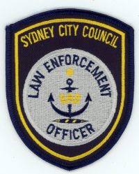 FOREIGN,AUSTRALIA,NEW SOUTH WALES SYDNEY CITY COUNCIL LAW ENFORCEMENT OFFICER 1